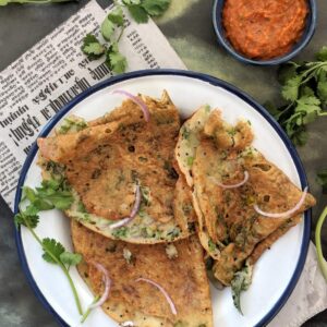 Onion Rava Dosa