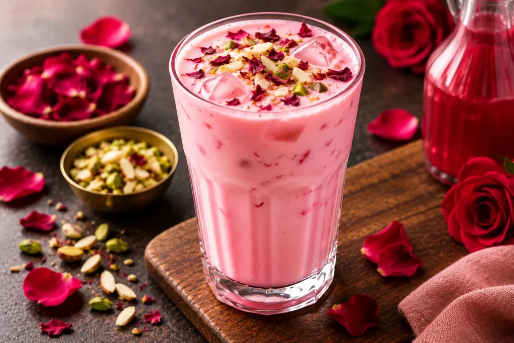 Rose milk