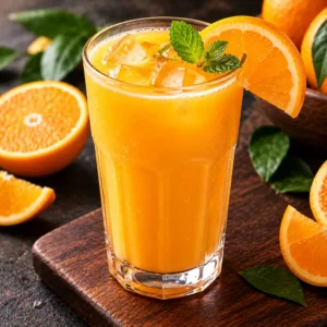 Fresh orange juice